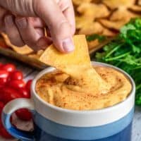 vegan cashew nacho cheese sauce