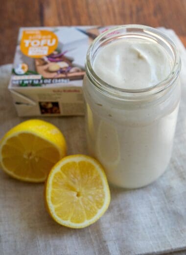 vegan tofu mayo
