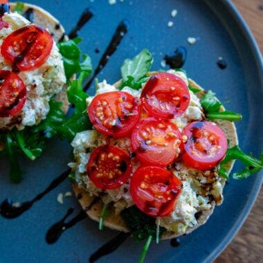 vegan chickpea salad