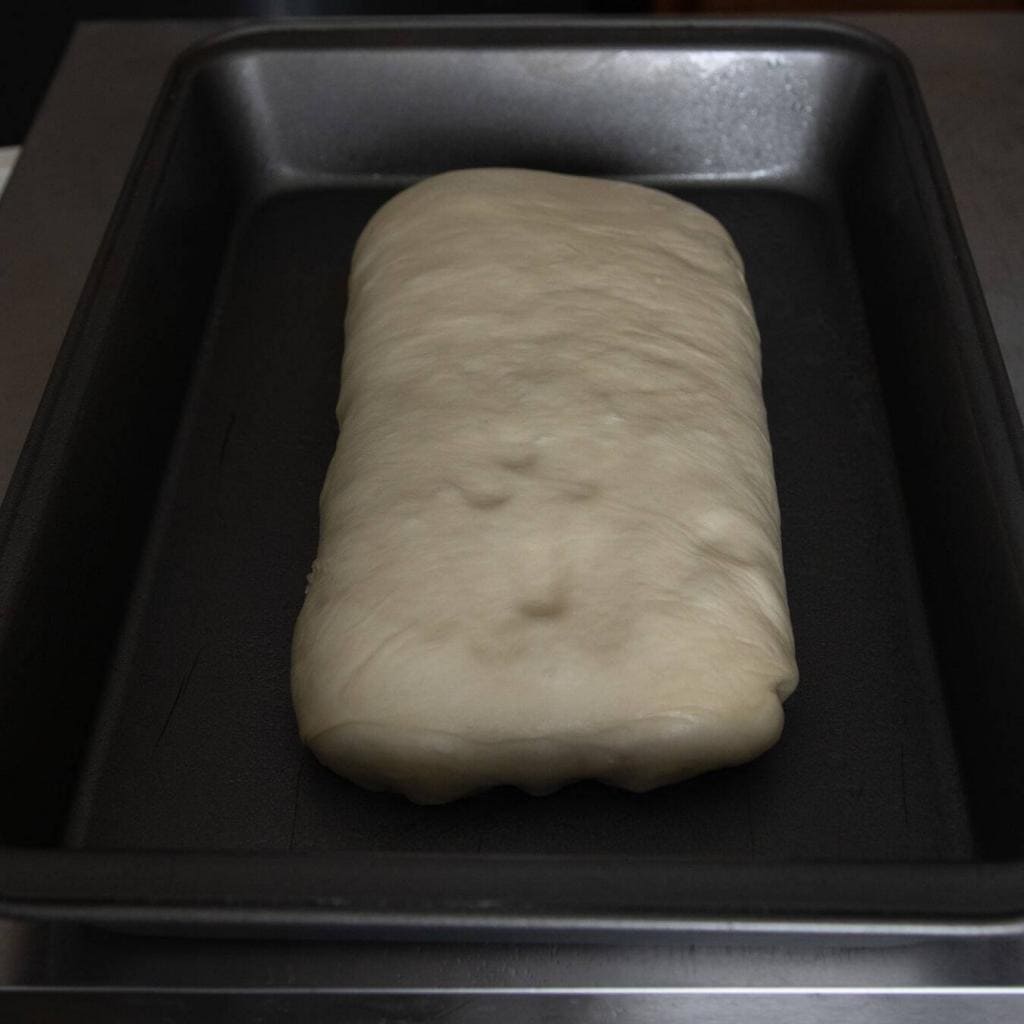 vegan croissant dough ready to cold ferment overnight