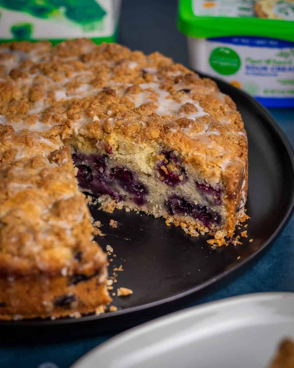 Vegan Blueberry Coffee Cake Sarah�s Vegan Kitchen