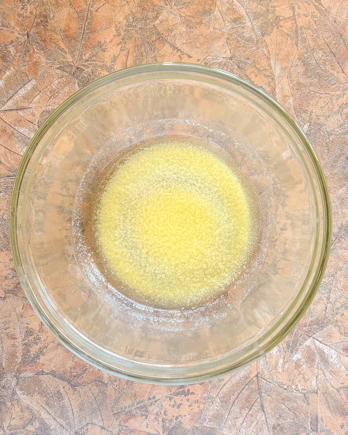 melted butter for cookies for 2