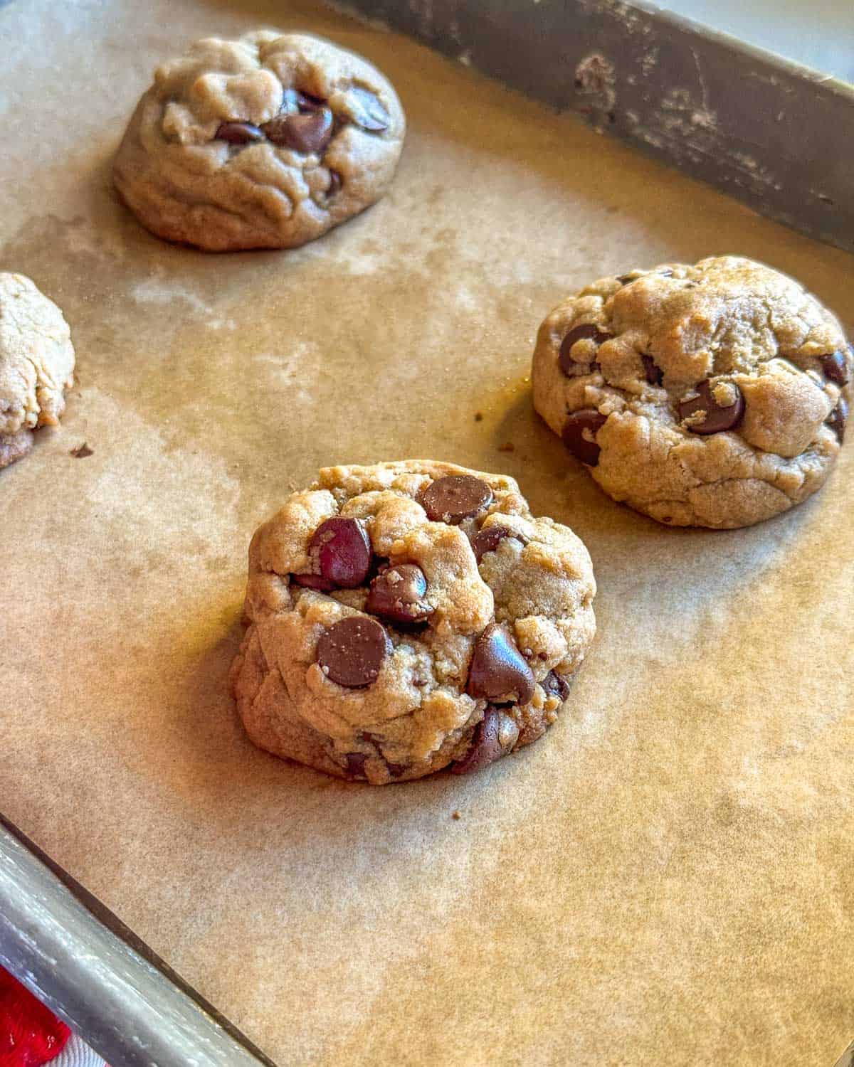 baked cookies