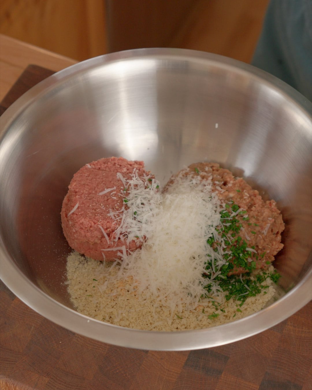 ingredients for vegan meatballs