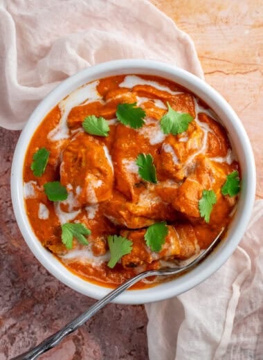 butter tofu in a bowl