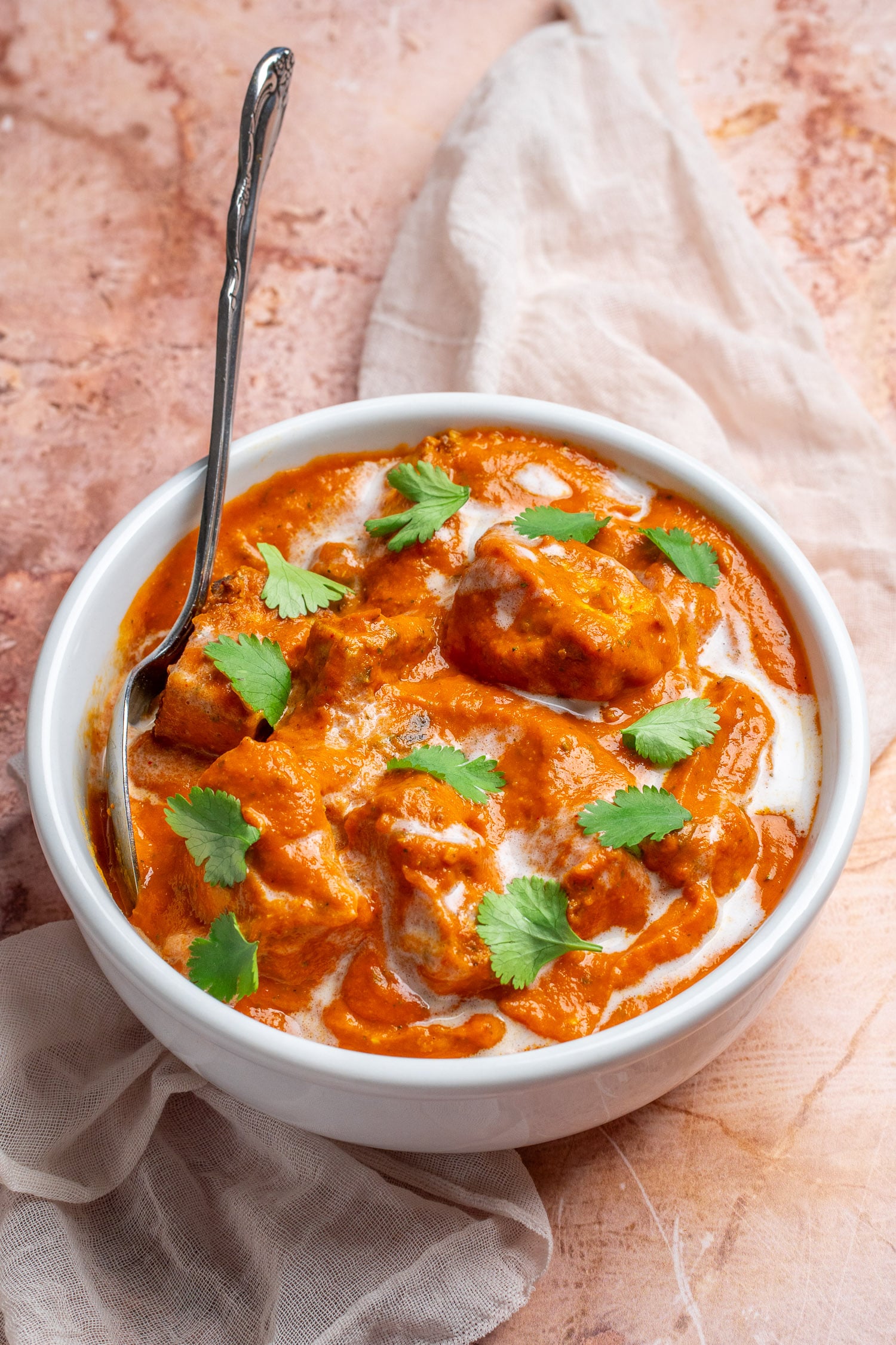 vegan butter chicken (butter tofu)