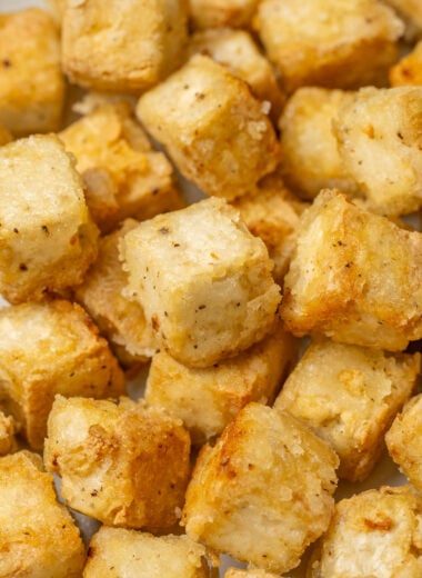 crispy pan fried tofu