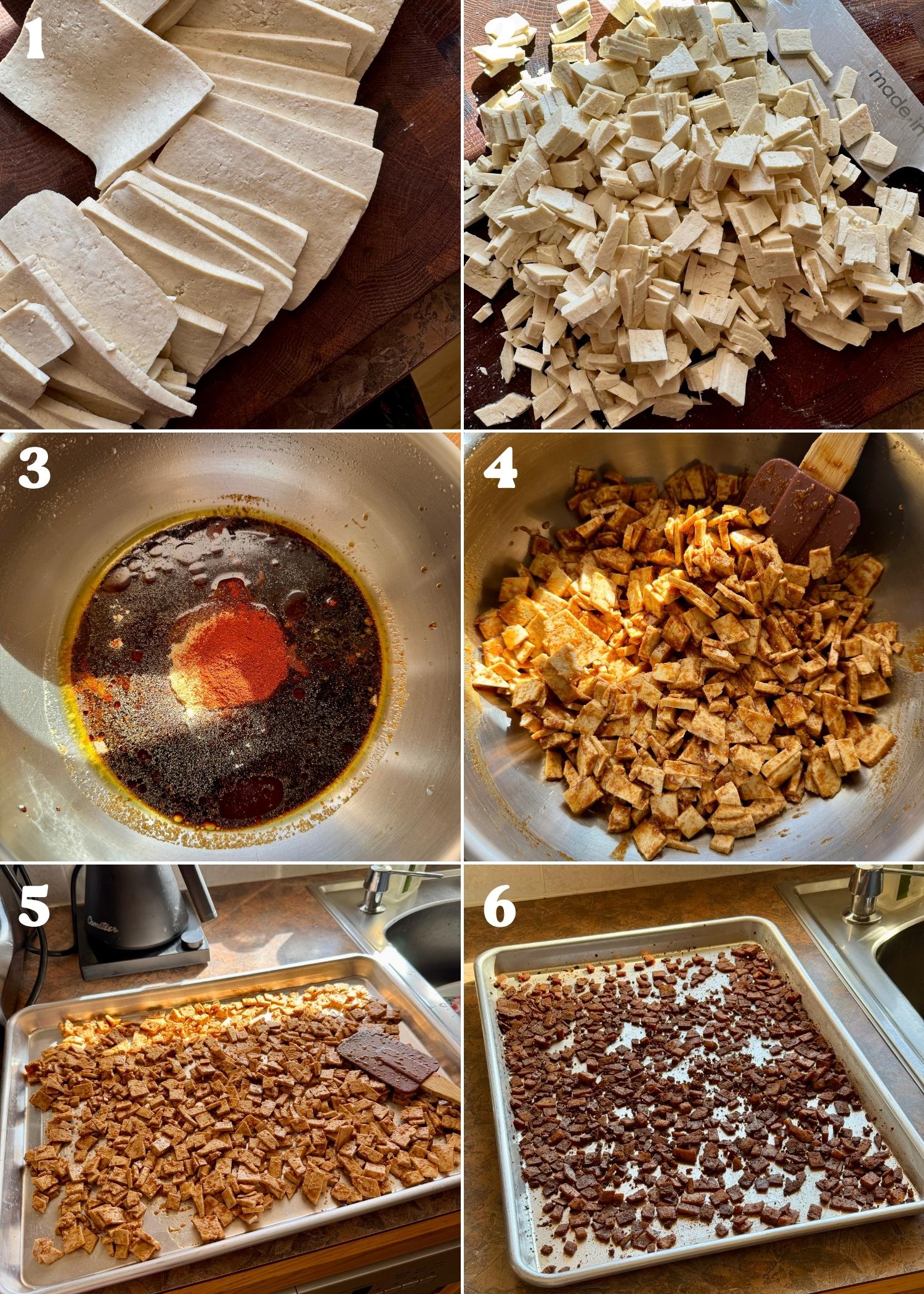 how to make tofu bacon bits