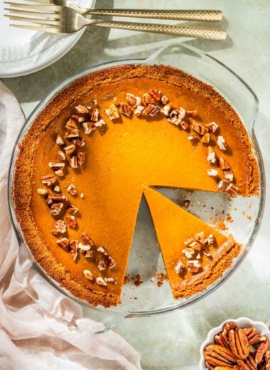 vegan pumpkin pie