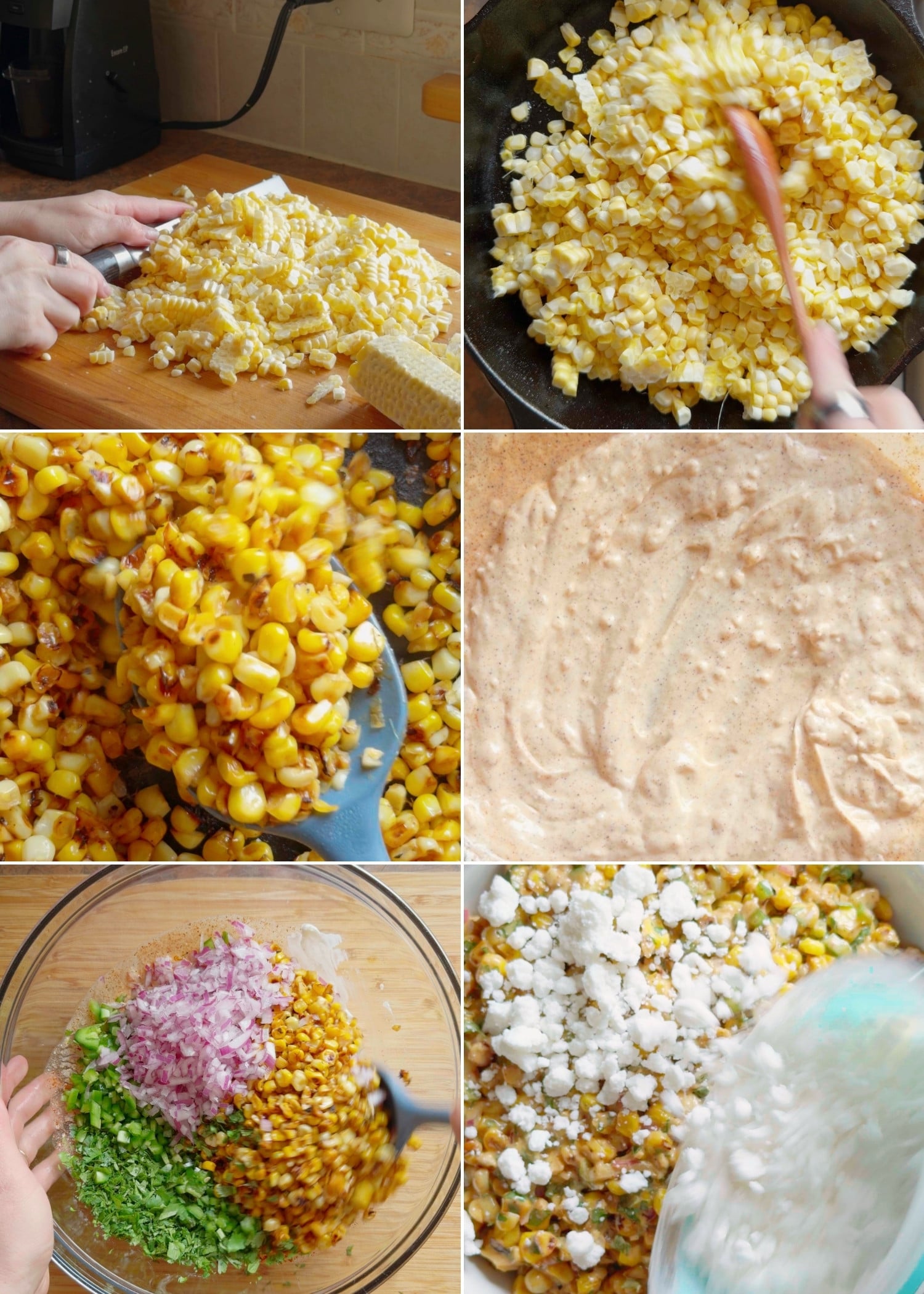 How to make street corn inspired salad