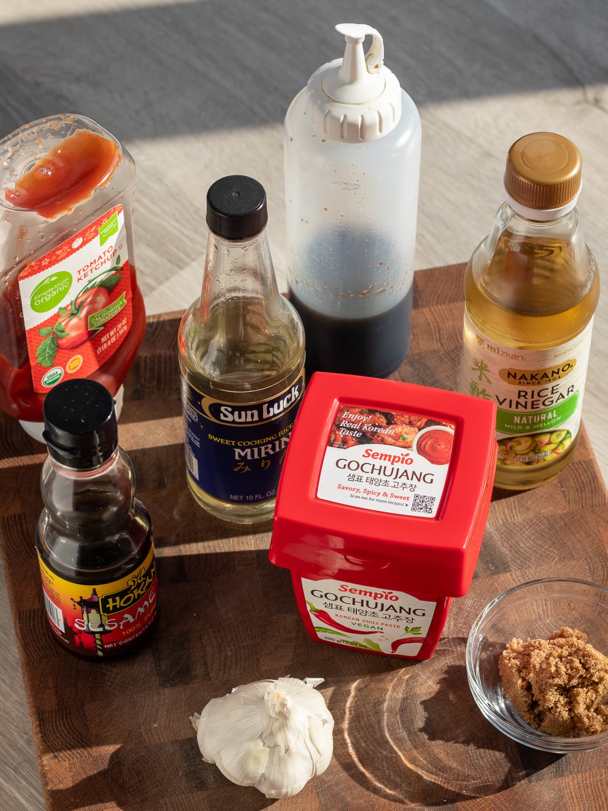 sauce ingredients for gochujang tofu